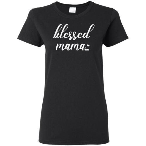 Blessed Mama Funny Short Sleeve Gift Shirt