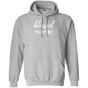 Blessed Mama Funny Pullover Hoodie