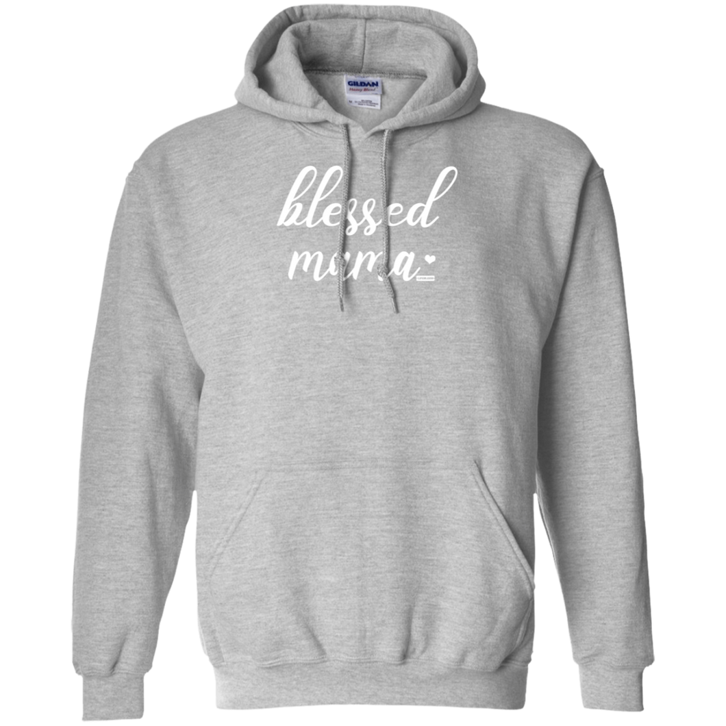 Blessed Mama Funny Pullover Hoodie