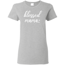 Load image into Gallery viewer, Blessed Mama Funny Short Sleeve Gift Shirt