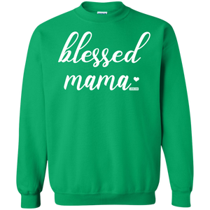 Blessed Mama Funny Pullover Sweatshirt