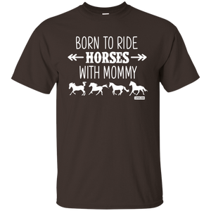 Born to Ride Horse With Mommy Horse