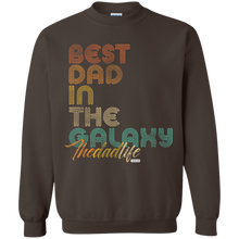 Load image into Gallery viewer, Best Dad In The Galaxy full  Funny Pullover Sweatshirt