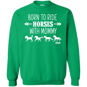 Born to Ride Horse With Mommy Horse