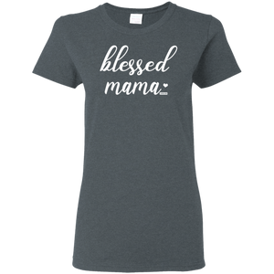 Blessed Mama Funny Short Sleeve Gift Shirt