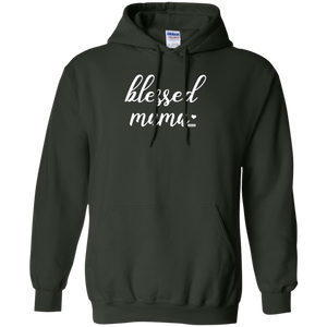 Blessed Mama Funny Pullover Hoodie