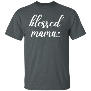 Blessed Mama Funny Short Sleeve Gift Shirt