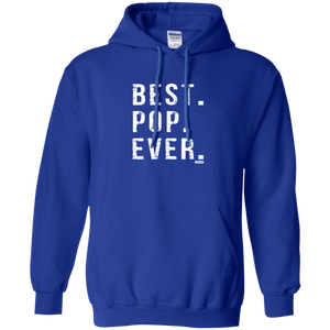 Best Pop Ever Dad Funny Pullover Hoodie