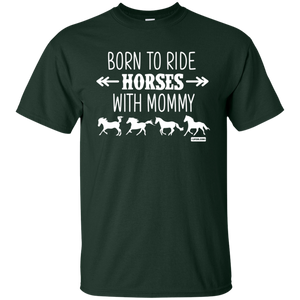 Born to Ride Horse With Mommy Horse