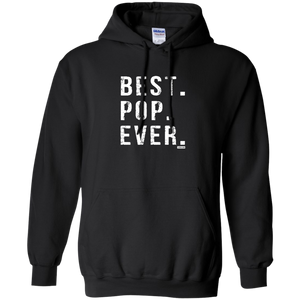 Best Pop Ever Dad Funny Pullover Hoodie