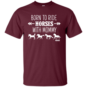 Born to Ride Horse With Mommy Horse