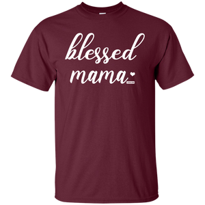 Blessed Mama Funny Short Sleeve Gift Shirt