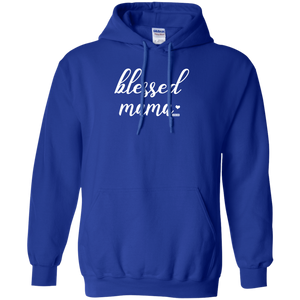 Blessed Mama Funny Pullover Hoodie