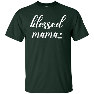 Blessed Mama Funny Short Sleeve Gift Shirt