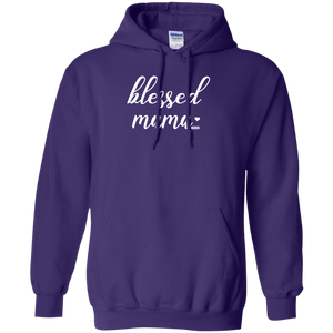 Blessed Mama Funny Pullover Hoodie