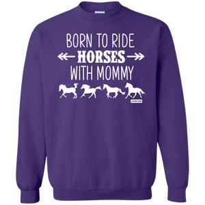 Born to Ride Horse With Mommy Horse