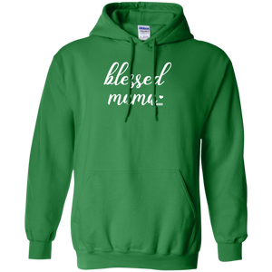 Blessed Mama Funny Pullover Hoodie