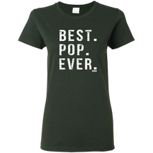 Load image into Gallery viewer, Best Pop Ever Dad Funny Short Sleeve Gift Shirt