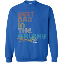 Load image into Gallery viewer, Best Dad In The Galaxy full  Funny Pullover Sweatshirt