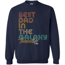 Load image into Gallery viewer, Best Dad In The Galaxy full  Funny Pullover Sweatshirt