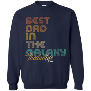 Best Dad In The Galaxy full  Funny Pullover Sweatshirt