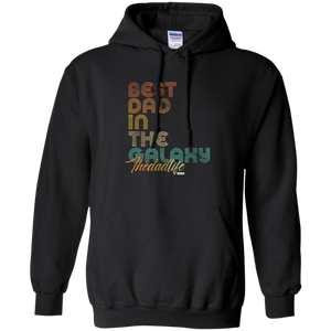 Best Dad In The Galaxy Full Funny Pullover Hoodie