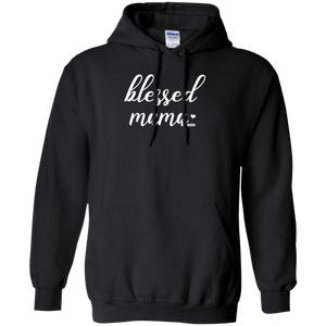 Blessed Mama Funny Pullover Hoodie