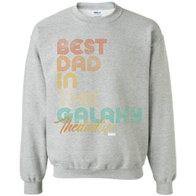 Load image into Gallery viewer, Best Dad In The Galaxy full  Funny Pullover Sweatshirt