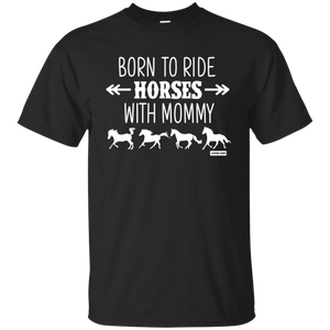 Born to Ride Horse With Mommy Horse