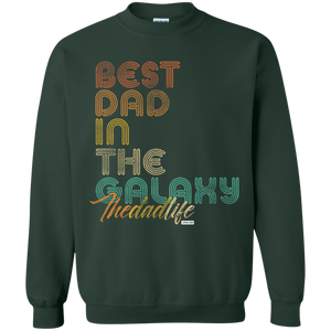 Best Dad In The Galaxy full  Funny Pullover Sweatshirt