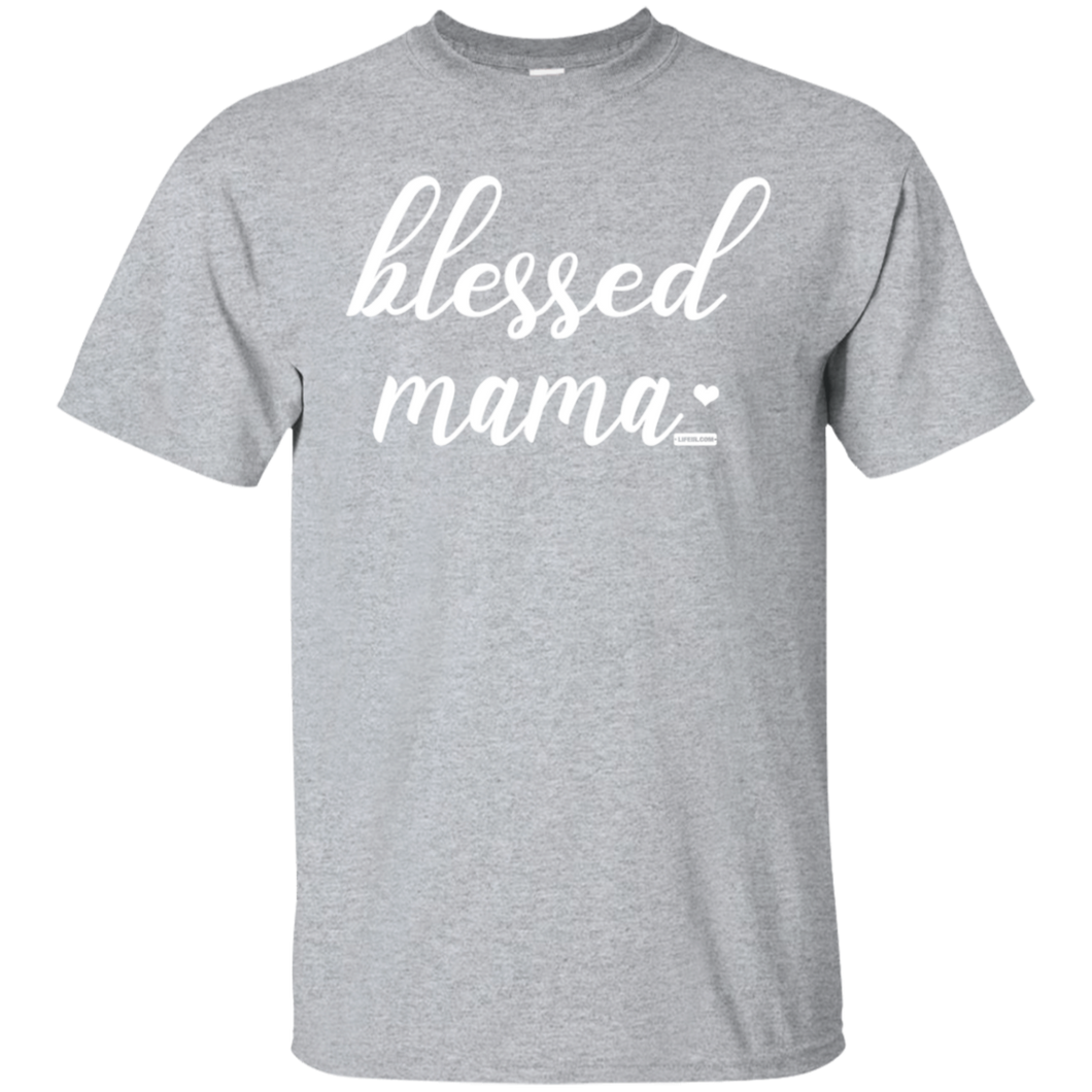 Blessed Mama Funny Short Sleeve Gift Shirt