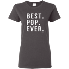 Load image into Gallery viewer, Best Pop Ever Dad Funny Short Sleeve Gift Shirt