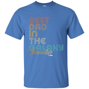 Best Dad In The Galaxy full Funny Short Sleeve Gift Shirt