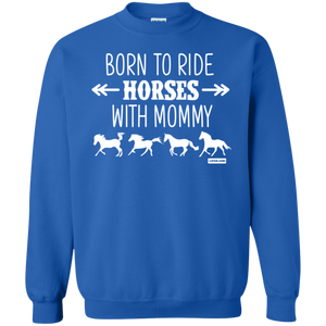 Born to Ride Horse With Mommy Horse