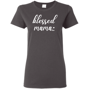 Blessed Mama Funny Short Sleeve Gift Shirt