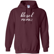 Load image into Gallery viewer, Blessed Mama Funny Pullover Hoodie