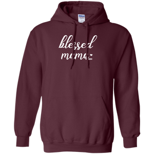 Blessed Mama Funny Pullover Hoodie