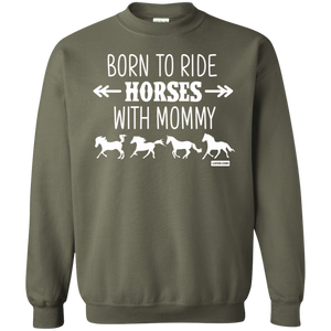 Born to Ride Horse With Mommy Horse