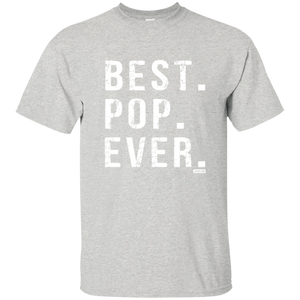 Best Pop Ever Dad Funny Short Sleeve Gift Shirt