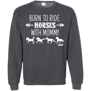 Born to Ride Horse With Mommy Horse