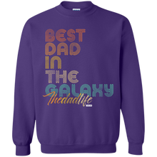 Load image into Gallery viewer, Best Dad In The Galaxy full  Funny Pullover Sweatshirt