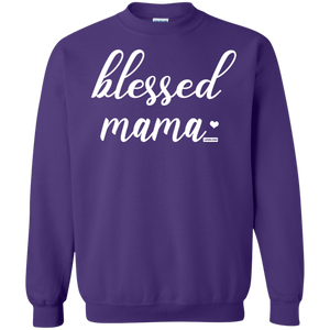 Blessed Mama Funny Pullover Sweatshirt