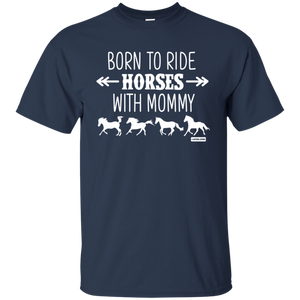 Born to Ride Horse With Mommy Horse