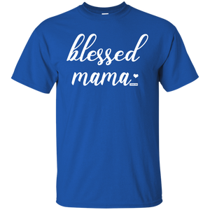 Blessed Mama Funny Short Sleeve Gift Shirt