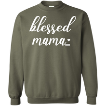 Load image into Gallery viewer, Blessed Mama Funny Pullover Sweatshirt