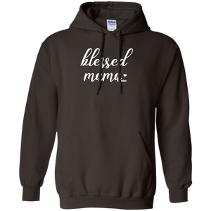 Blessed Mama Funny Pullover Hoodie