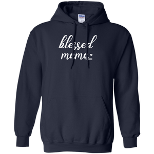 Blessed Mama Funny Pullover Hoodie