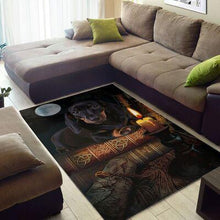 Load image into Gallery viewer, DACHSHUND HALLOWEEN Rug Mat All Over Print