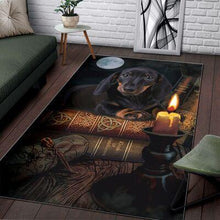 Load image into Gallery viewer, DACHSHUND HALLOWEEN Rug Mat All Over Print