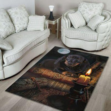 Load image into Gallery viewer, DACHSHUND HALLOWEEN Rug Mat All Over Print